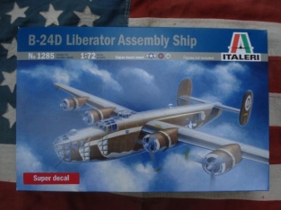Italeri 1285  B-24D Liberator Assembly Ship